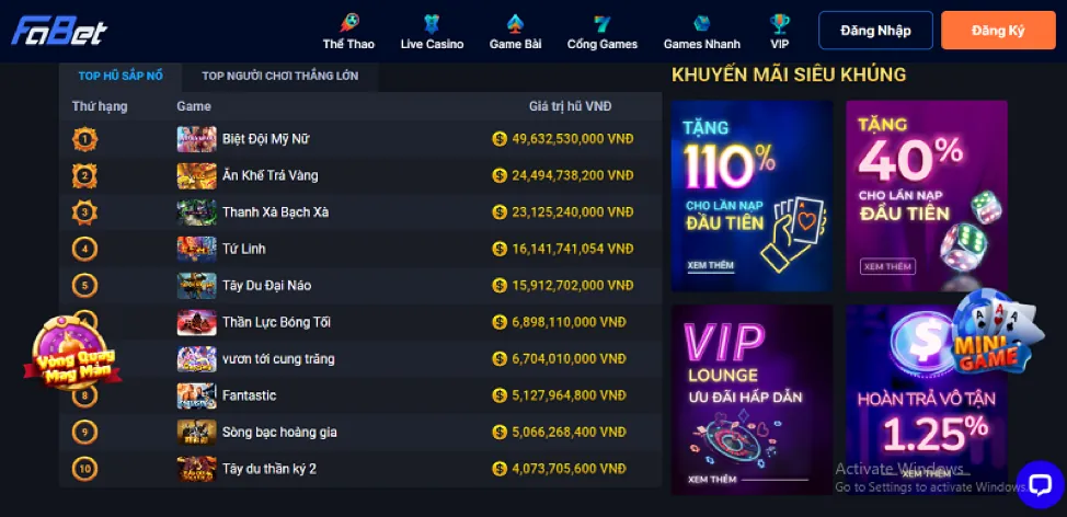 Dịch vụ chăm sóc VIP asia99